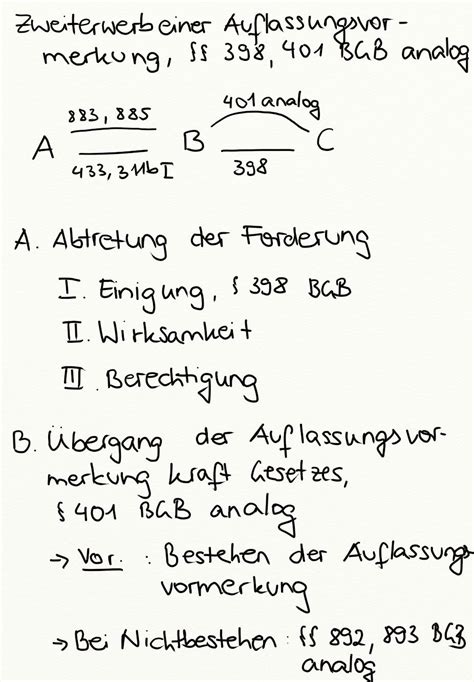 405 bgb|abtretung einer auflassungsvormerkung.